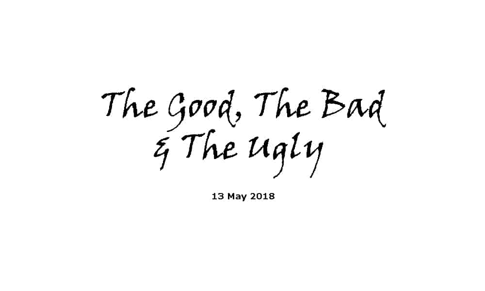 Sermon 13-5-18 - The Good, The Bad& The Ugly