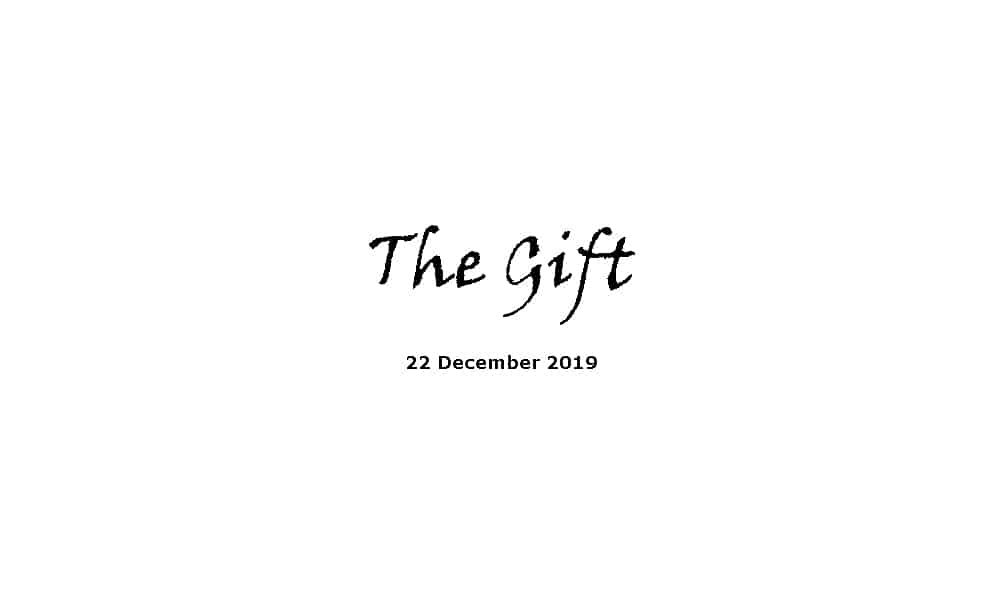 Sermon - 22-12-19 - The Gift