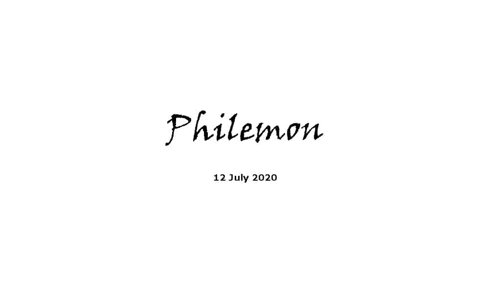 Reading - Philemon