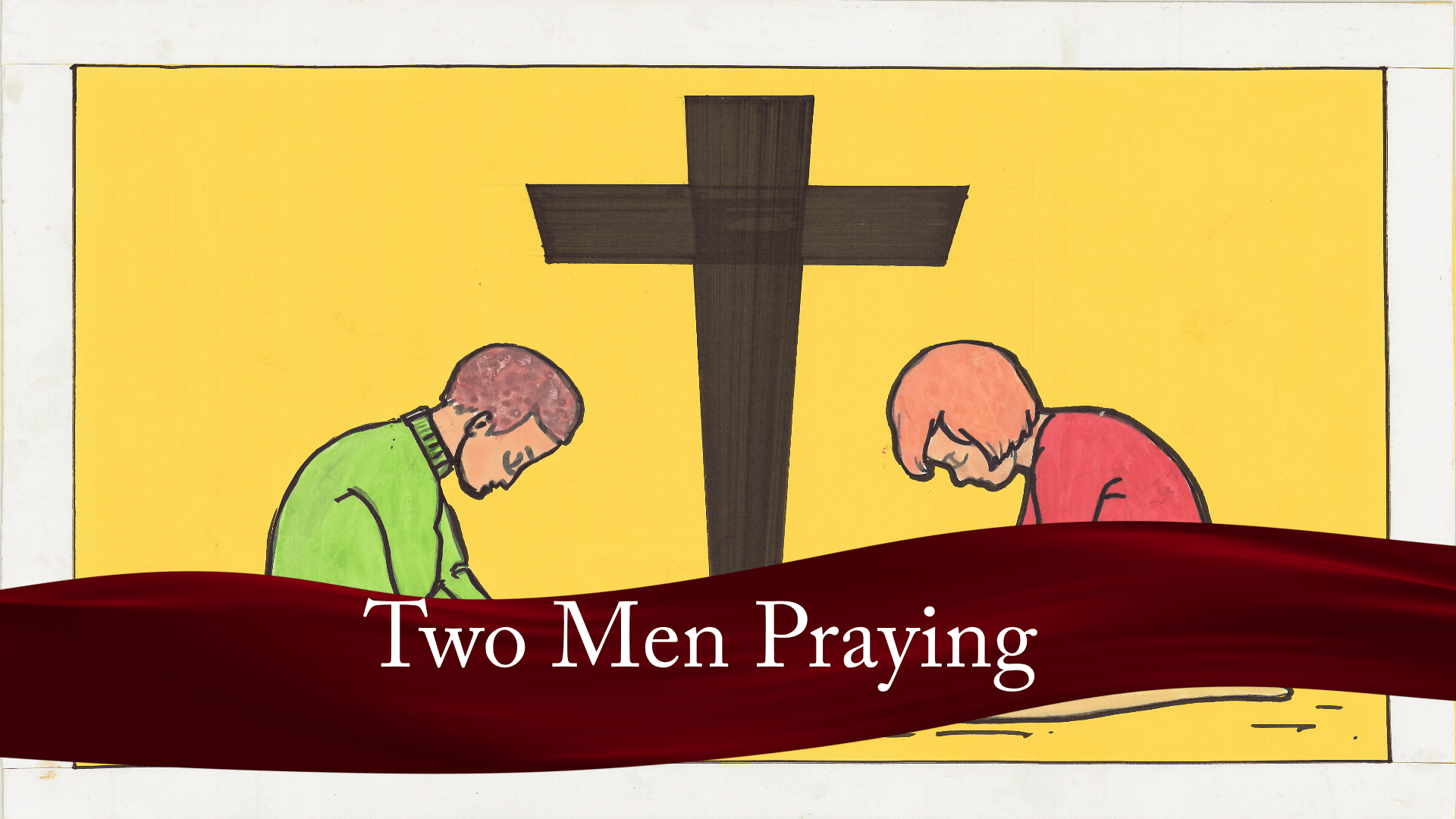 Two Men Praying