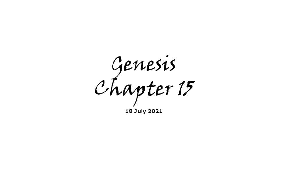 Genesis Chapter 15
