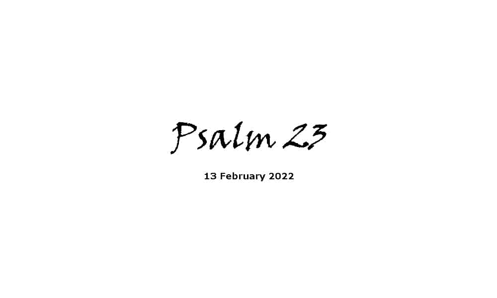 Psalm 23