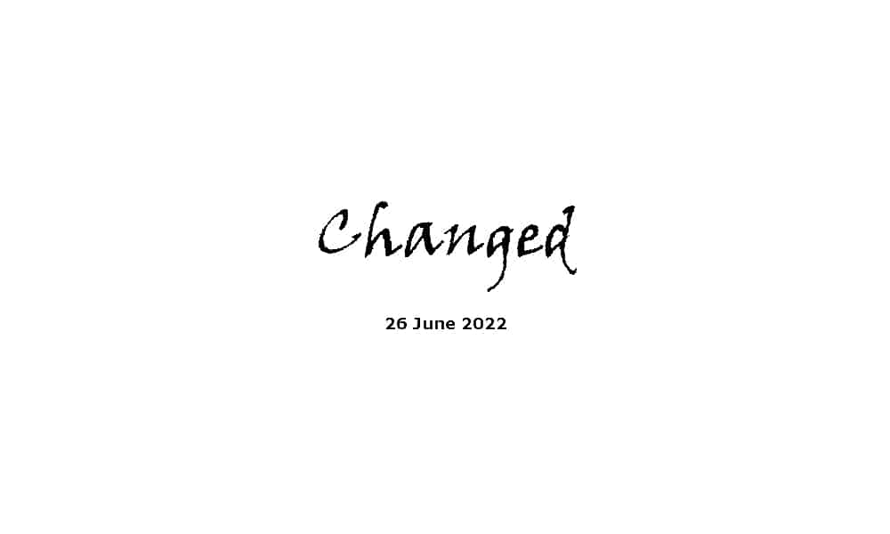 Changed