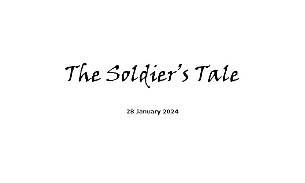 The Soldier's Tale