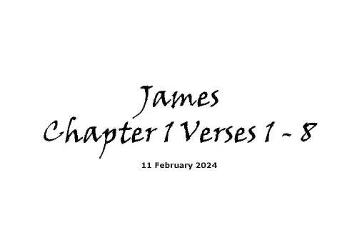 James Chapter 3 Verses 13-17 – Ridgeway Community Church