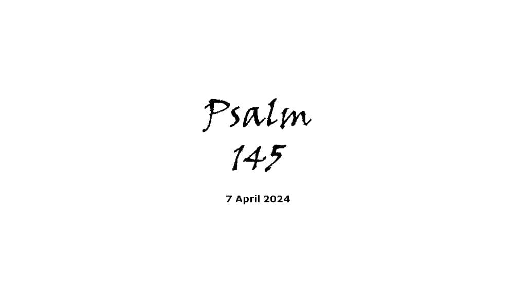 Psalm 145