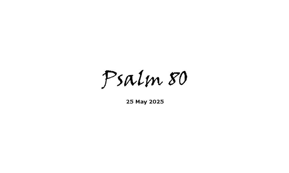 Psalm 80