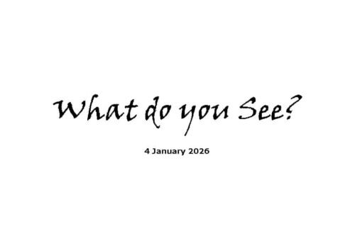 What do you See?