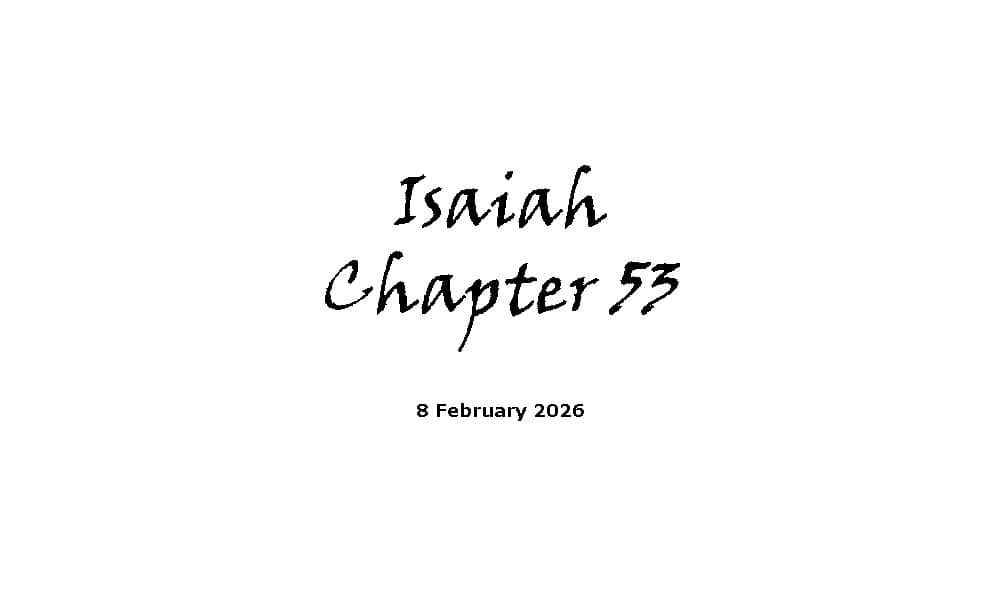 Isaiah Chapter 53