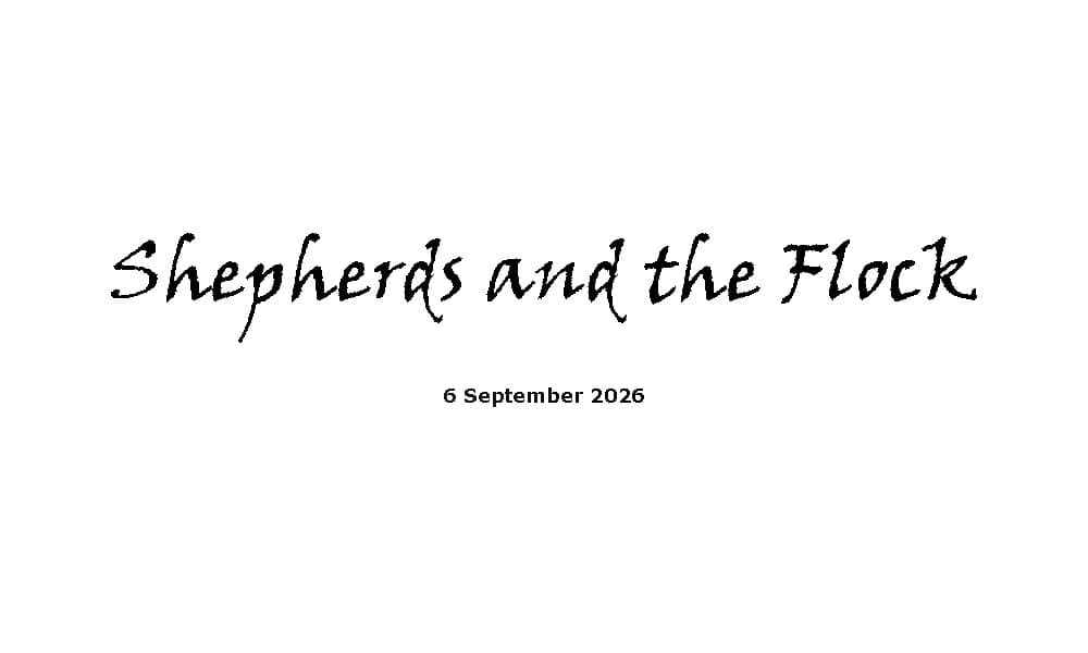 Shepherds and the Flock